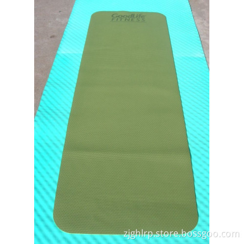 TPE Yoga Mat, Rubber Yoga Mat